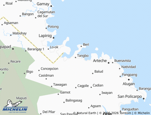MICHELIN Tangbo map - ViaMichelin