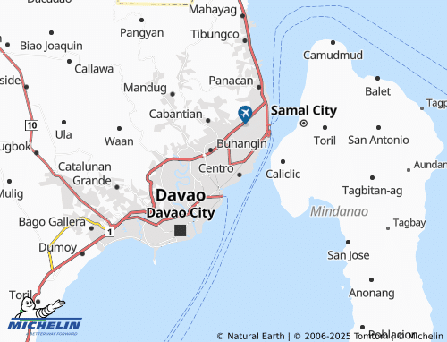 MICHELIN Wilfredo Aquino map - ViaMichelin