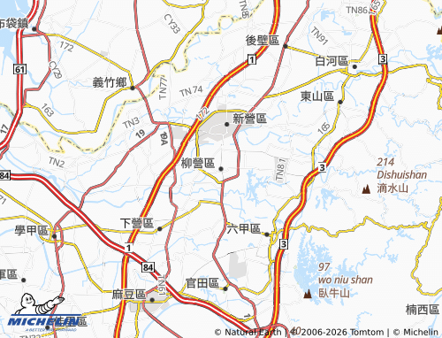 Mappa MICHELIN liu ying qu - ViaMichelin
