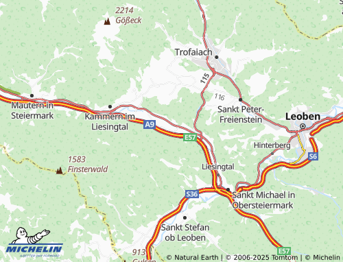 MICHELIN-Landkarte Timmersdorf - ViaMichelin