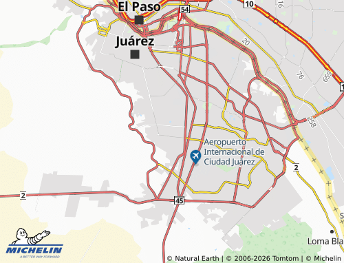Mappa MICHELIN División del Norte - ViaMichelin