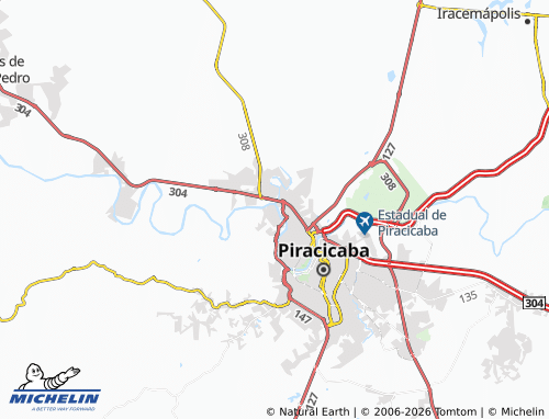 MICHELIN Ondas map - ViaMichelin