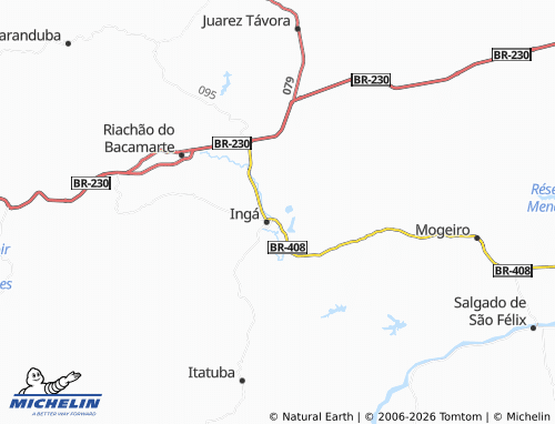 Mapa MICHELIN Jardim Farias - ViaMichelin