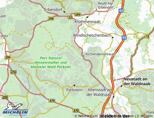 MICHELIN Altenparkstein map - ViaMichelin