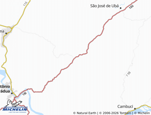 Mapa MICHELIN Monte Alegre - ViaMichelin