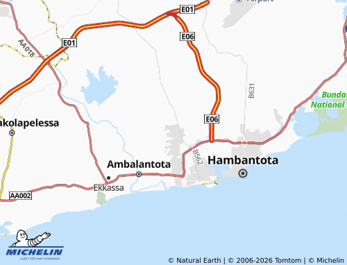 Mappa MICHELIN Arawanamulla - ViaMichelin