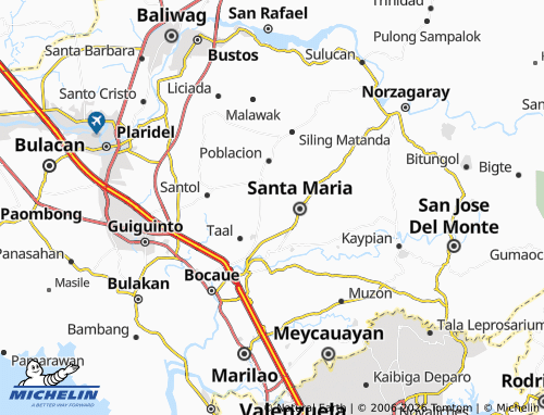 MICHELIN Manggahan map - ViaMichelin