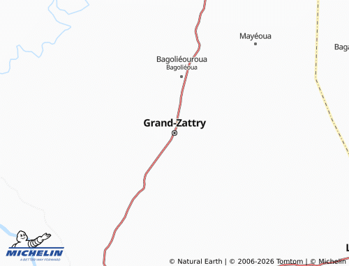 MICHELIN-Landkarte Grand-Zattry - ViaMichelin