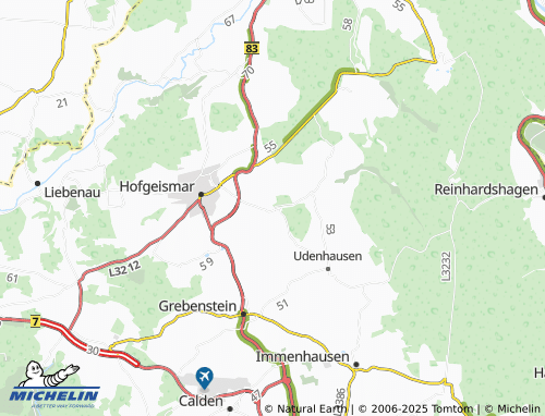 Kaart MICHELIN Carlsdorf - ViaMichelin