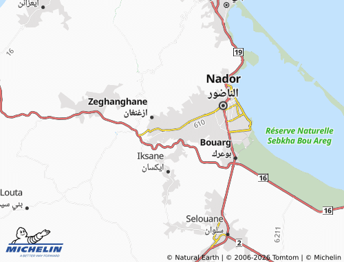 Mappa MICHELIN Bani Bweefrour - ViaMichelin