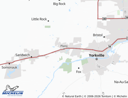 Mapa MICHELIN Plano - ViaMichelin