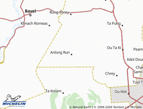Mapa MICHELIN Anlong Run - ViaMichelin