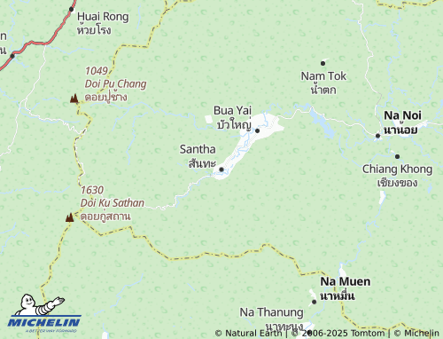 MICHELIN Santha map - ViaMichelin
