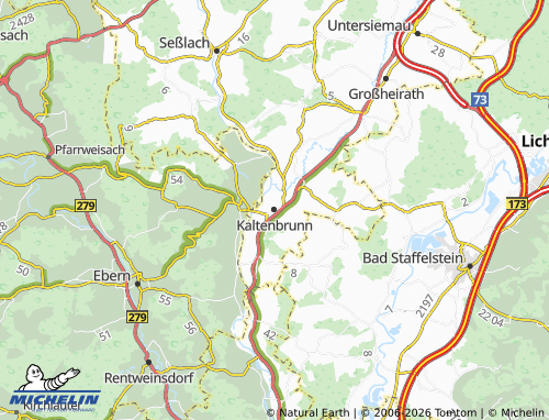 Mappa MICHELIN Kaltenbrunn - ViaMichelin