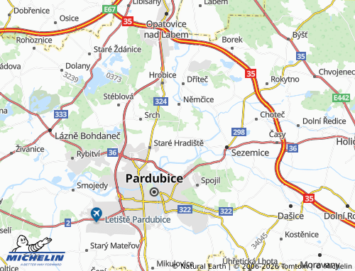 Mapa MICHELIN Ráby - ViaMichelin