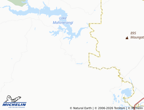 Mapa MICHELIN Waipori Falls - ViaMichelin