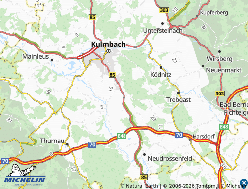 MICHELIN Leuchau map - ViaMichelin