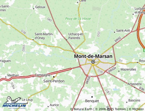 MICHELIN-Landkarte Au Lanot - ViaMichelin