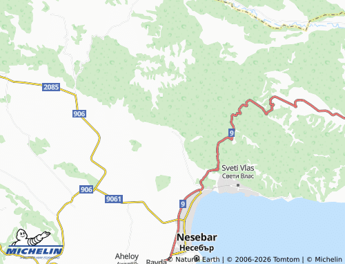 Mapa MICHELIN Kosharitsa - ViaMichelin