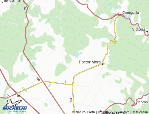 MICHELIN La Presa del Gato map - ViaMichelin