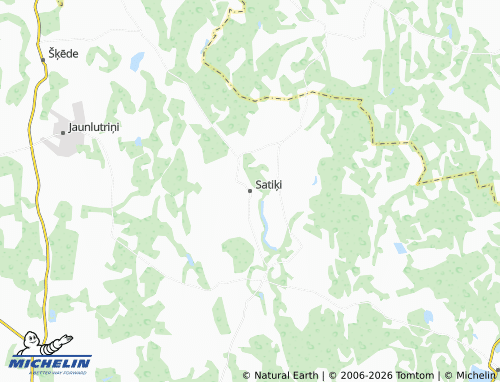 Mapa MICHELIN Satiķi - ViaMichelin