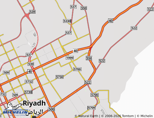 MICHELIN-Landkarte al-Qadisiyyah - ViaMichelin