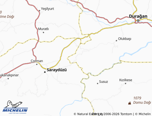 Mappa MICHELIN Gökçebelen - ViaMichelin