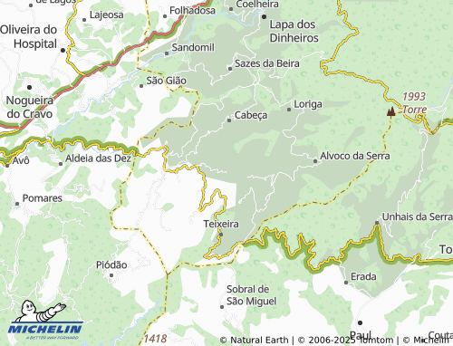 Carte MICHELIN Fradigas - ViaMichelin