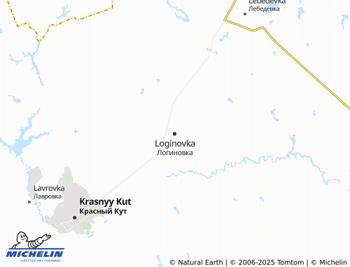 MICHELIN-Landkarte Loginovka - ViaMichelin