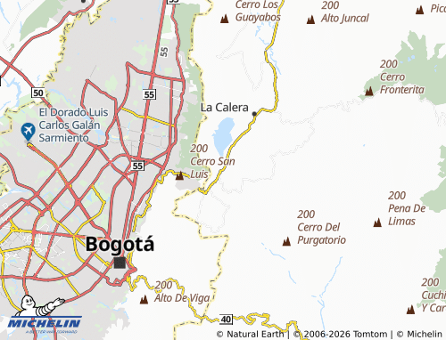 Mapa MICHELIN El Salitre - ViaMichelin