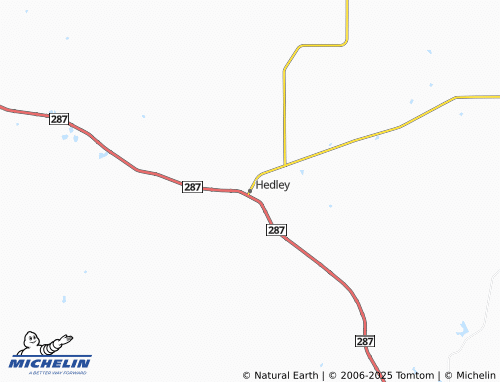 MICHELIN Hedley map - ViaMichelin
