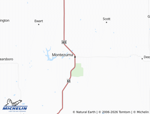 Mappa MICHELIN Montezuma - ViaMichelin