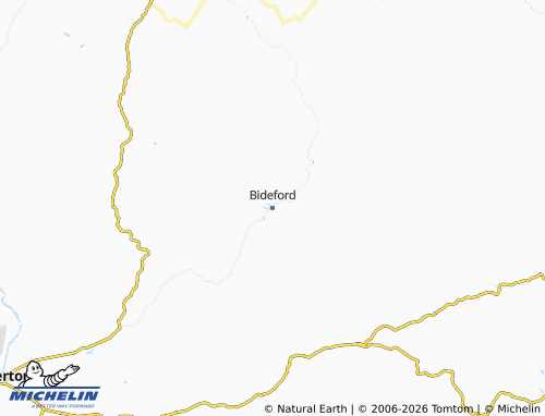 Mapa MICHELIN Bideford - ViaMichelin