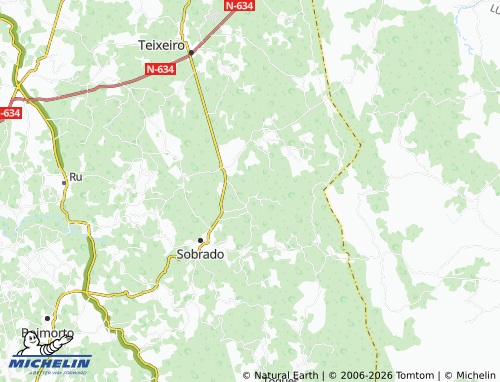 MICHELIN Camareiro map - ViaMichelin