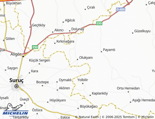 MICHELIN-Landkarte Olukyanı - ViaMichelin