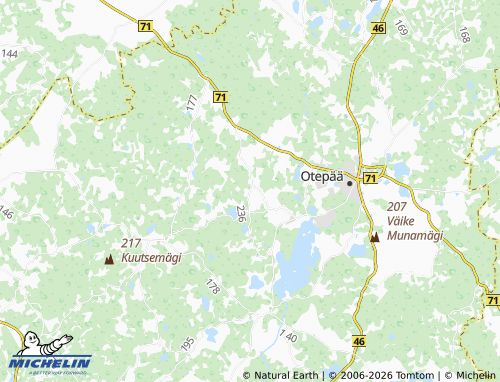 Kaart MICHELIN Mäha - ViaMichelin