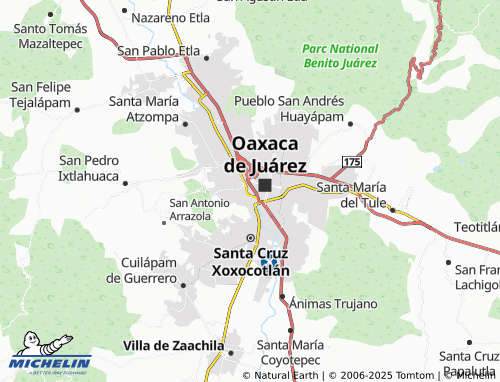 MICHELIN Central de Abasto map - ViaMichelin