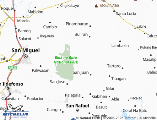 Mappa MICHELIN Poblacion - ViaMichelin