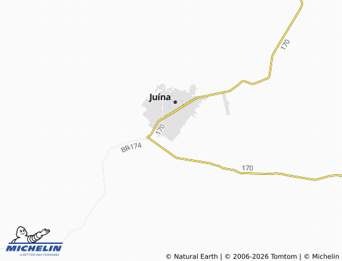 Mapa MICHELIN Padre Duílio - ViaMichelin