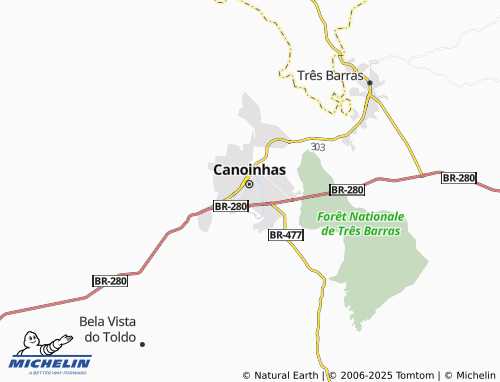 MICHELIN Centro map - ViaMichelin