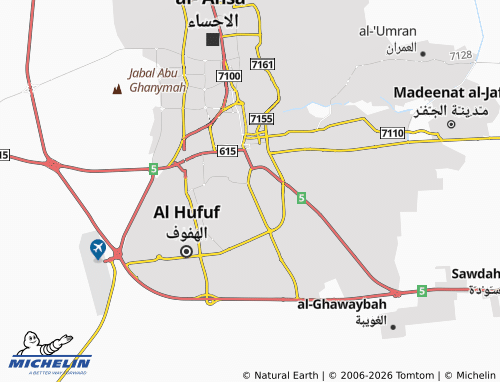 MICHELIN-Landkarte al-Khalidiyyah - ViaMichelin
