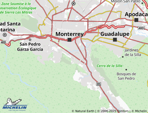 MICHELIN Empleados de La Sfeo map - ViaMichelin