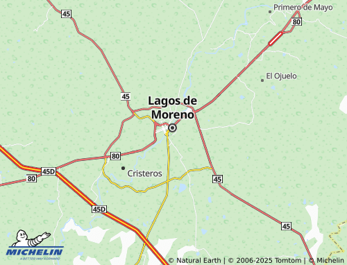 MICHELIN Parques del Carmen map - ViaMichelin