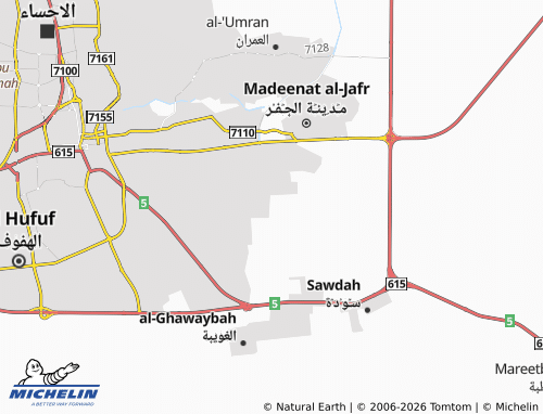 MICHELIN Al Riyadh 3rd map - ViaMichelin