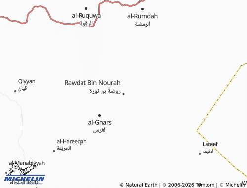Carte MICHELIN Rawdat Bin Nourah - ViaMichelin