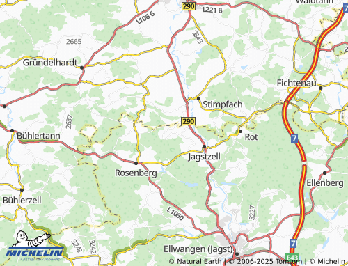 Mapa MICHELIN Hegenberg - ViaMichelin