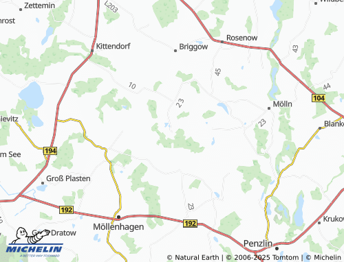 Carte MICHELIN Voßfeld - ViaMichelin