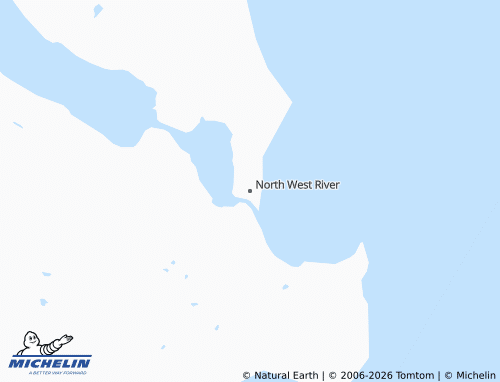 Mapa MICHELIN North West River - ViaMichelin
