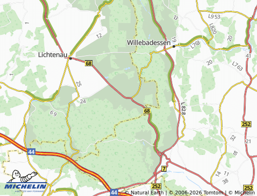 MICHELIN Kleinenberg map - ViaMichelin