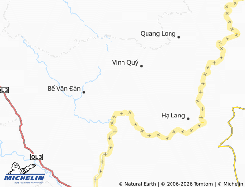 Mapa MICHELIN Cô Ngân - ViaMichelin
